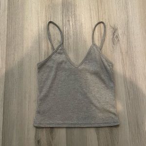Boohoo Grey Tank Top
